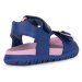 Geox J SANDAL FUSBETTO G. A Juniorské dievčenské sandále, tmavo modrá, veľkosť