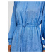 SELECTED FEMME Košeľové šaty  modrá