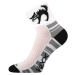 Voxx Ralf X Unisex vzorované športové ponožky BM000000591700100849 mačka
