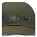 Calvin Klein Šiltovka Leather Lettering K50K509661 Zelená