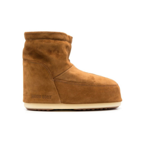 Členkové zimné topánky MOON BOOT ICON LOW NOLACE SUEDE, 002 cognac