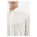 Košeľa La Martina Man Shirt L/S Cotton Linen Biela