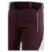 Dámske lyžiarske softshellové nohavice FUNDANGO Galena Softshell Pants-398-aubergine