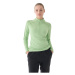 Dámska bežecká mikina s 1 2 zipsom 4F SWEATSHIRT FNK-WAW24TFSWF411-41S-GREEN