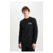 DEFACTO Slim Fit Crew Neck Sweatshirt