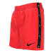 Pánske plavecké šortky Logo Tape Lap 4" M NESSD794 620 - Nike oranžová