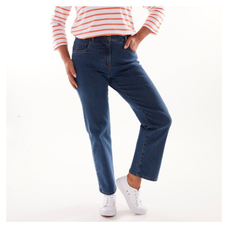 Rovné džínsy s 5 vreckami Blancheporte