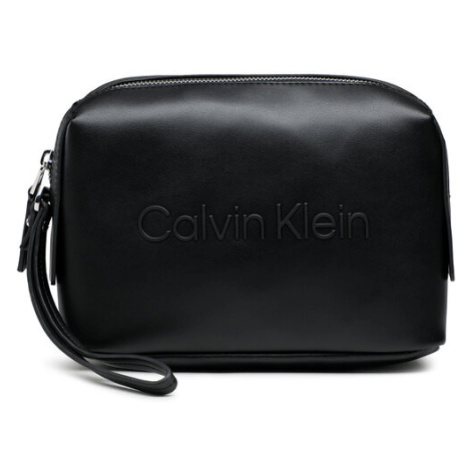 Calvin Klein Kozmetická taštička Ck Set Compact Case K50K510040 Čierna
