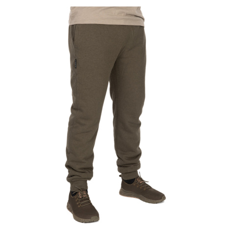 Fox tepláky collection sherpa jogger green/black