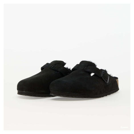 Tenisky Birkenstock Boston VL/Shearling Black