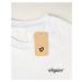 Vilgain Logotype Badge Tee – White