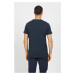 Tričko La Martina Man T-Shirt S/S Jersey Modrá