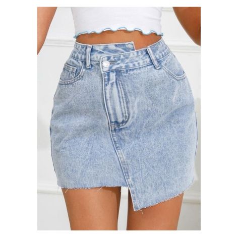 Denimová krátka sukňa iMóda