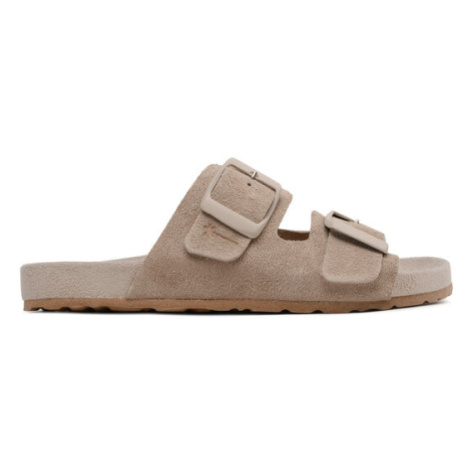 Manebi Šľapky Suede Traveler Nordic Sandals W 1.9 RT Hnedá