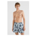 O'Neill PINEAPPLE SEERSUCKER SHORTS Pánske plavecké šortky, modrá, veľkosť