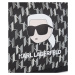 Púzdro Karl Lagerfeld K/Ikonik 2.0 Mono Cc Md Pouch Čierna