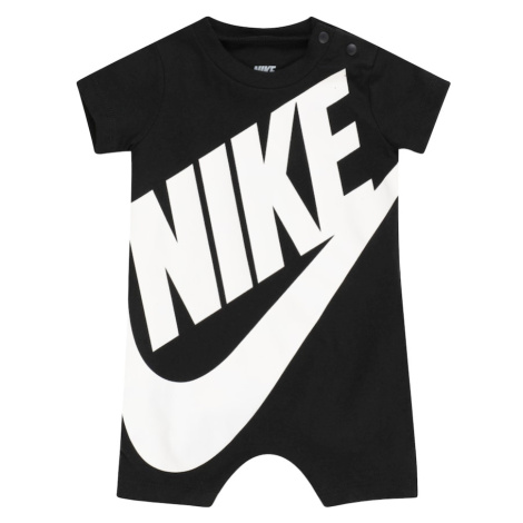 Nike Sportswear Overal  čierna / biela