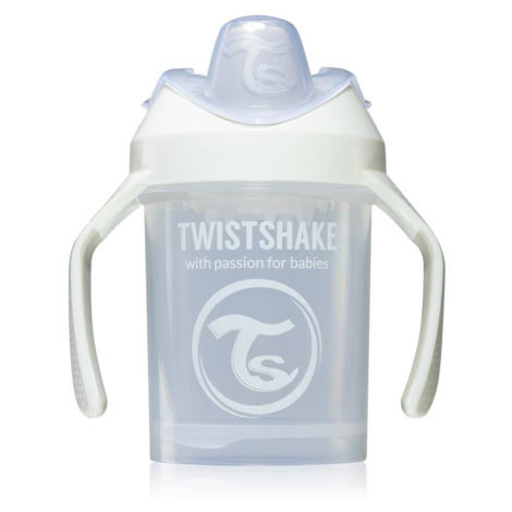 Twistshake Training Cup White tréningový hrnček