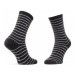 Tommy Hilfiger Súprava 2 párov vysokých ponožiek unisex 100001494 Čierna