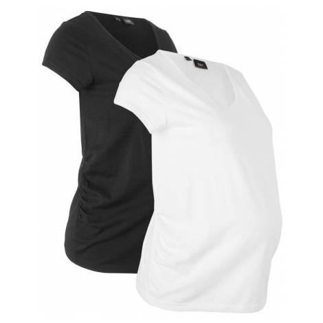Basic materské tričko (2 ks) bio bavlna bonprix