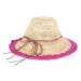 Dámsky klobúk Art Of Polo Hat sk20214 Light Beige/Fuchsia