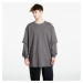 Tričko Urban Classics Oversized Shaped Double Layer LS Tee Grey