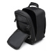 Čierny odolný batoh do lietadla &quot;Transporter&quot; - veľ. M
