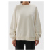 Pánska mikina 4F SWEATSHIRT-WAW24TSWSU1313-11S-OFF WHITE