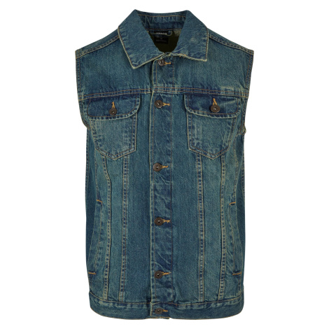 Denim vest light blue Urban Classics