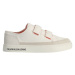 Calvin Klein CLASSIC CUPSOLE VELCRO SOFTNY Pánska voľnočasová obuv, biela, veľkosť
