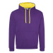 Just Hoods Unisex mikina s kapucňou JH003 Purple