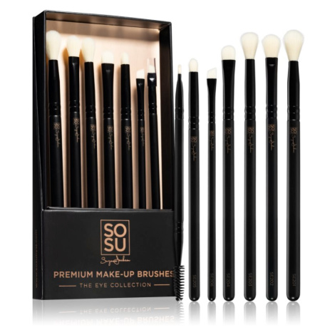 SOSU Cosmetics Premium Brushes The Eye Collection sada štetcov