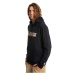 Quiksilver mikina On The Line Hood black