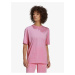 Ružové dámske oversize tričko adidas Originals