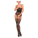 Bodystocking Hot in Here Lucky you Farba: Čierna