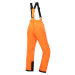 Alpine Pro Lermono Detské lyžiarske nohavice KPAY287 neón pomaranč
