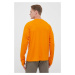 Športové tričko s dlhým rukávom Marmot Windridge oranžová farba, jednofarebné