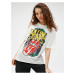 Koton The Rolling Stones Printed T-Shirts Licensed Short Sleeves