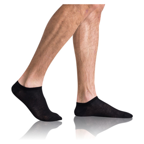 Bellinda GREEN ECOSMART MEN IN-SHOE SOCKS - Pánske eko členkové ponožky - čierna