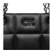 Calvin Klein Kabelka Square Quilt Chain Shopper K60K612019 Čierna