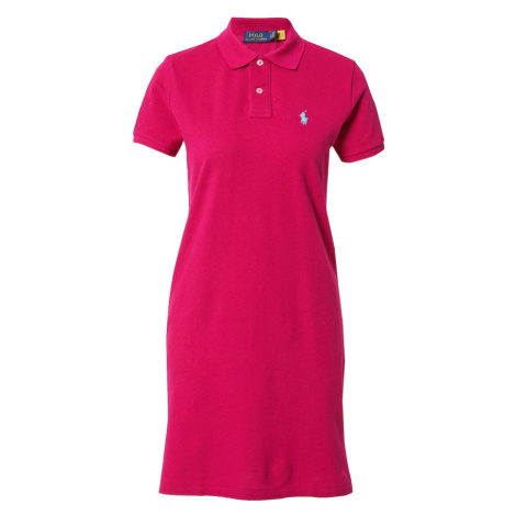 Polo Ralph Lauren Šaty  svetlomodrá / cyklaménová