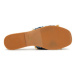 Manebi Šľapky Leather Sandals S 1.4 Y0 Modrá