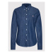 Gant džínsová košeľa D1 4311206 Tmavomodrá Regular Fit