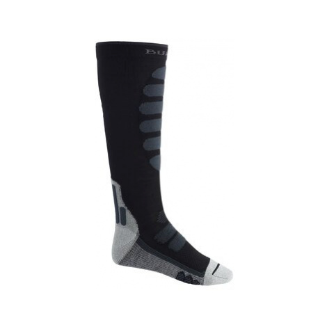 Burton Vysoké pánske ponožky Performance LightWeight Compression 10064106001 S Čierna