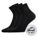 Ponožky VOXX Regular Black 3 páry 110207