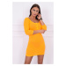 Nap Neck Dress Orange Neon