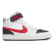 Nike Sneakersy Buty Court Borough Mid 2 (GS) CD7782-110 Biela