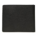 Calvin Klein Veľká pánska peňaženka Modern Metal Bifold 6Cc W/Coin K50K510586 Čierna