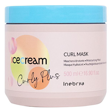 Hydratačná maska na kučeravé a vlnité vlasy Inebrya Ice Cream Curly Plus Curl Mask - 500 ml (771
