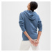 Mikina GAP Logo Fullzip Hoodie Bainbridge Blue Flora